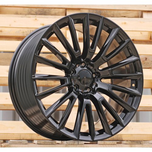 Alu kola Racing Line F1070, 22x10 5x130 ET36, černá lesklá (zátěžová)