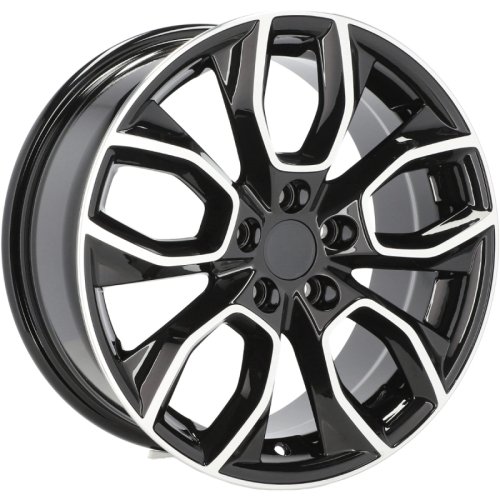 Alu kola Racing Line H593, 16x7 5x112 ET45, černá + leštění
