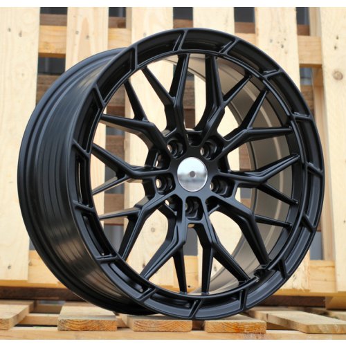 Alu kola Racing Line FBX384, 18x8 5x120 ET35, černá matná