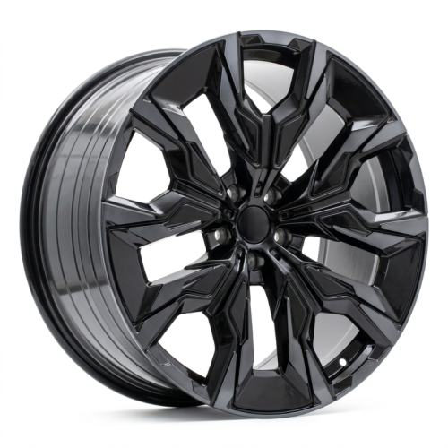 Alu kola Racing Line A5915, 20x8.5 5x112 ET28, černá + tmavé leštění (zátěžová)