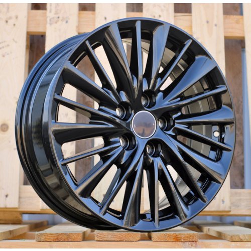 Alu kola Racing Line FBX434, 17x6.5 5x114.3 ET30, černá lesklá