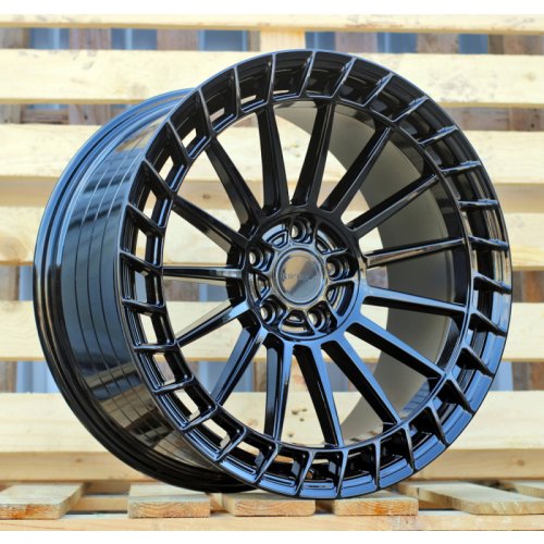 Alu kola Racing Line HF2106B, 20x10 5x120 ET38, černá lesklá