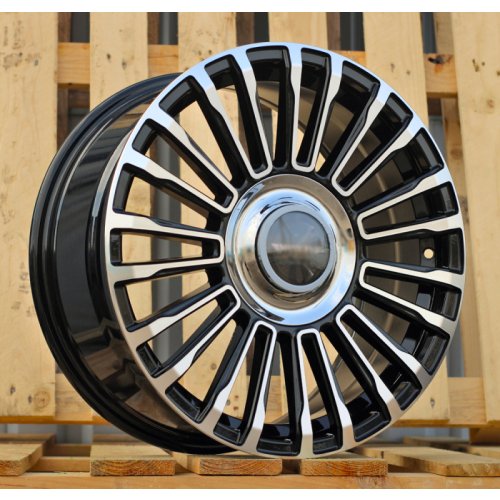 Alu kola Racing Line REW018, 18x8 10x108 ET42, černá + leštění