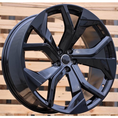 Alu kola Racing Line B1637, 22x10 5x112 ET20, černá lesklá