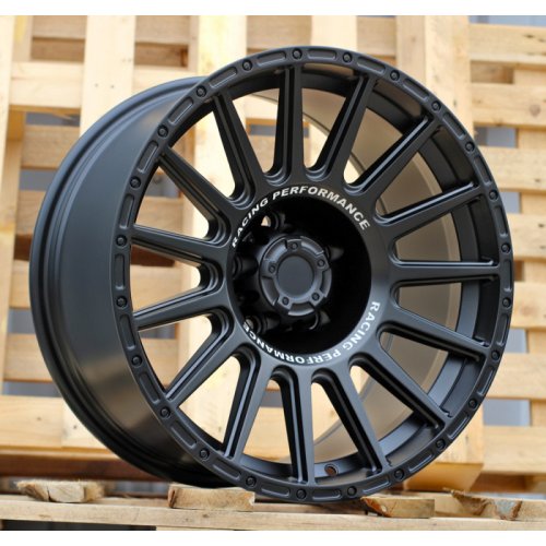 Alu kola Racing Line FBX026, 17x9 6x139.7 ET, černá + leštění