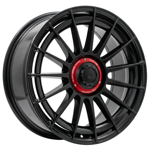 Alu kola Racing Line FBX298, 17x7.5 10x108 ET40, černá lesklá