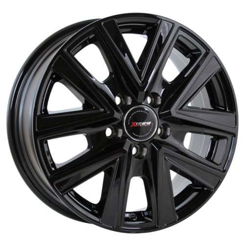 Alu kola Mille Miglia MMRX3, 17x7 5x108 ET46, černá lesklá (zátěžová)