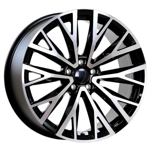 Alu kola Arceo DY1289, 19x8.5 5x108 ET45, černá + leštění (zátěžová)