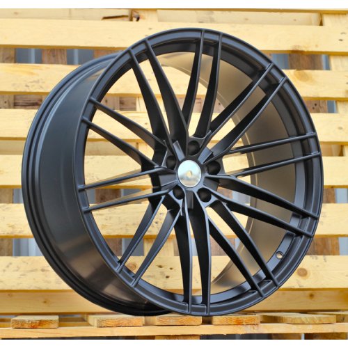 Alu kola Racing Line F1995, 23x10 5x112 ET15, černá matná (zátěžová)