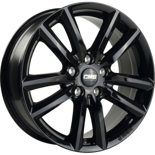 Alu kola CMS C27, 18x7 5x114.3 ET38, černá lesklá