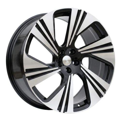 Alu kola Racing Line FB007, 21x9.5 5x112 ET36, černá + leštění
