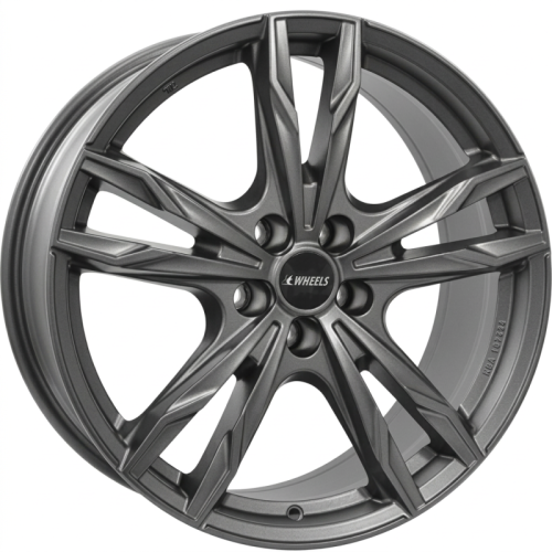 Alu kola IT WHEELS GINA, 17x7.5 5x112 ET45, šedivá matná (zátěžová)