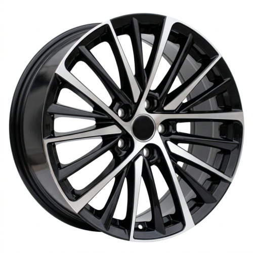 Alu kola Racing Line 3S1366, 18x8 5x114.3 ET42, černá + leštění