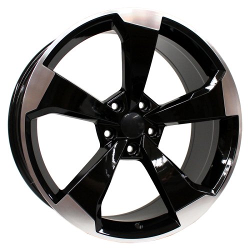 Alu kola Arceo DY589, 19x8.5 5x112 ET29, černá + leštění (zátěžová)