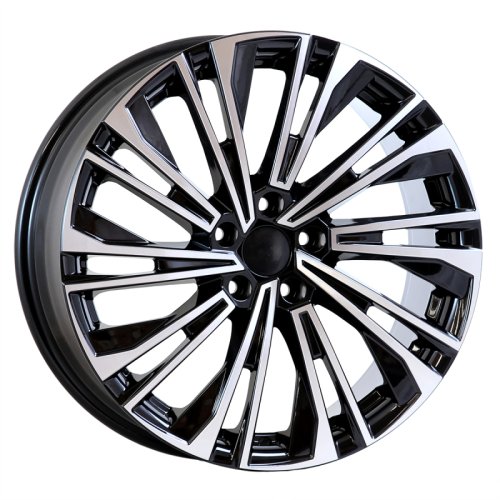 Alu kola AGT 19284, 19x8 5x112 ET50, černá + leštění