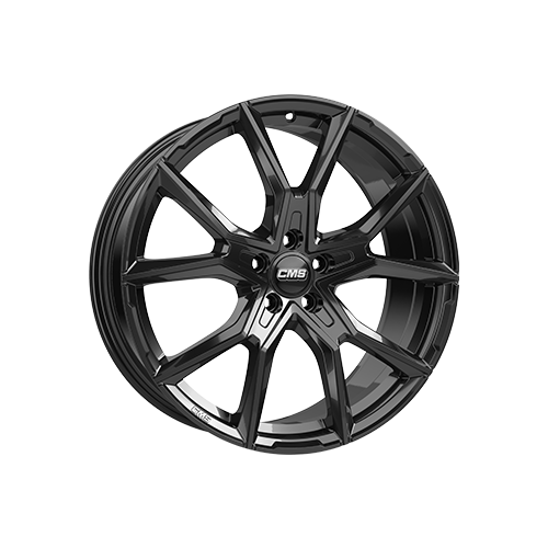 Alu kola CMS C33, 20x9 5x108 ET48, černá lesklá (zátěžová)