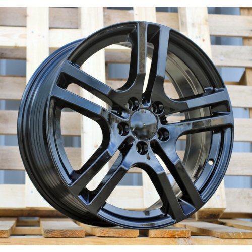 Alu kola Racing Line FBX440, 18x7.5 5x112 ET53, černá lesklá