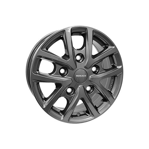 Alu kola MONACO WHEELS CL2T, 16x6.5 5x160 ET60, tmavě šedivá (zátěžová)