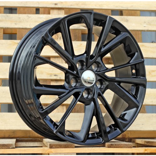 Alu kola Racing Line YF5758, 18x7 5x114.3 ET35, černá lesklá