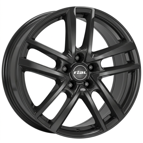 Alu kola RIAL ASTORGA, 17x7.5 5x105 ET44, černá lesklá