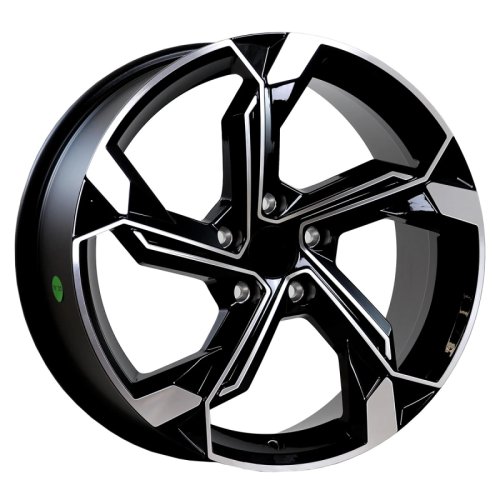 Alu kola Arceo DY1700, 20x9 5x112 ET40, černá + leštění (zátěžová)