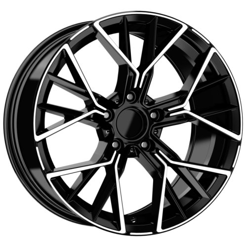 Alu kola Arceo DY718, 18x8 5x112 ET30, černá + leštění