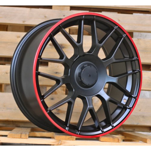 Alu kola Racing Line B1268, 18x8.5 5x112 ET35, černá matná