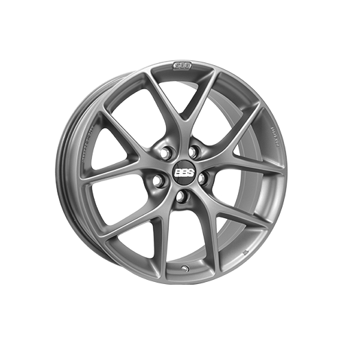 Alu kola BBS SR, 16x7 5x100 ET36, šedivá matná