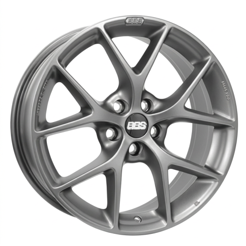 Alu kola BBS SR, 16x7 5x100 ET36, šedivá matná