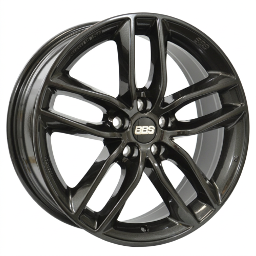 Alu kola BBS SX, 17x7.5 5x120 ET43, černá lesklá