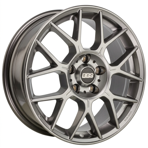 Alu kola BBS XR, 18x8 5x112 ET44, šedivá (zátěžová)