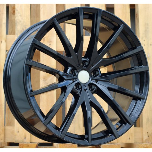 Alu kola Racing Line H0324, 22x10.5 5x112 ET43, černá lesklá (zátěžová)