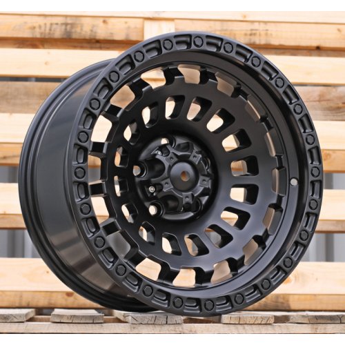 Alu kola Racing Line H1025, 17x9 5x127 ET-12, černá matná