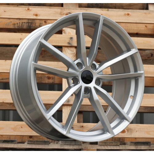 Alu kola Racing Line BK864, 19x8 5x112 ET45, stříbrná