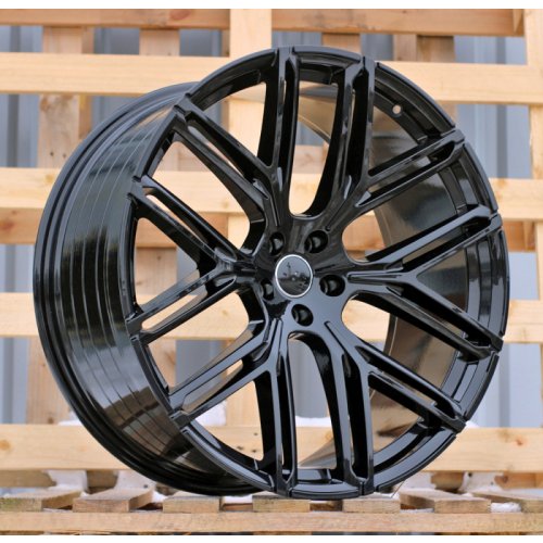 Alu kola Racing Line HF736, 23x10.5 5x112 ET18, černá lesklá (zátěžová)