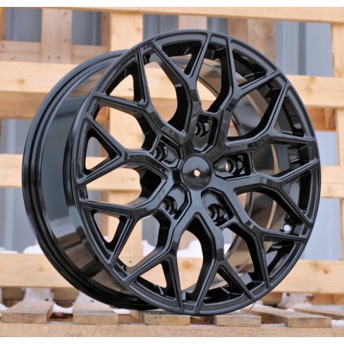 Alu kola Racing Line I0319, 20x8 5x160 ET50, saténová černá (zátěžová)