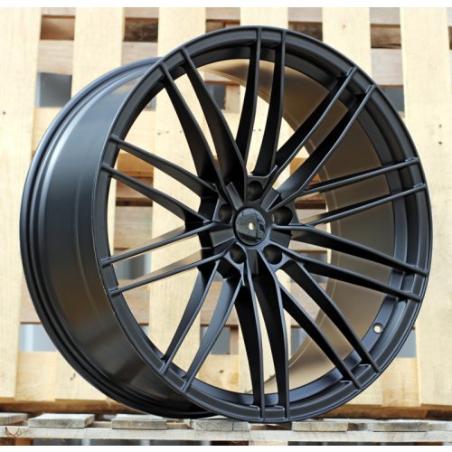 Alu kola Racing Line F1995, 22x10 5x112 ET18, černá matná (zátěžová)