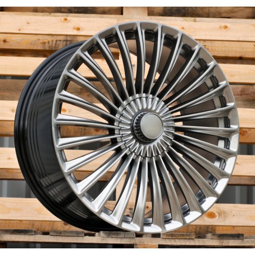 Alu kola Racing Line FBX202, 19x8.5 5x112 ET40, titanová metalíza (zátěžová)
