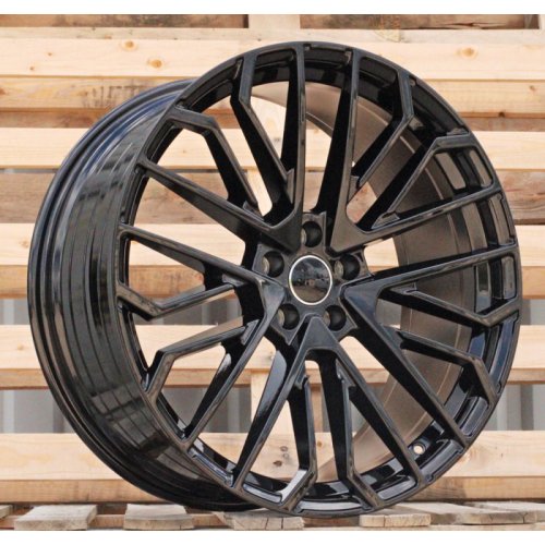 Alu kola Racing Line 3S1261, 20x9 5x112 ET30, černá lesklá (zátěžová)
