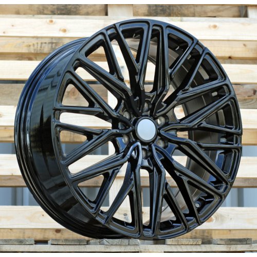 Alu kola Racing Line I0413, 20x8 6x120 ET48, černá lesklá (zátěžová)