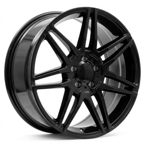 Alu kola Racing Line A874, 19x8 5x112 ET45, černá lesklá