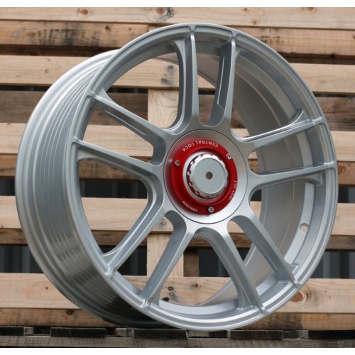 Alu kola Racing Line F8826, 18x8 10x100 ET42, stříbrná
