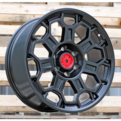 Alu kola Racing Line FA672, 20x9 6x139.7 ET12, černá matná (zátěžová)