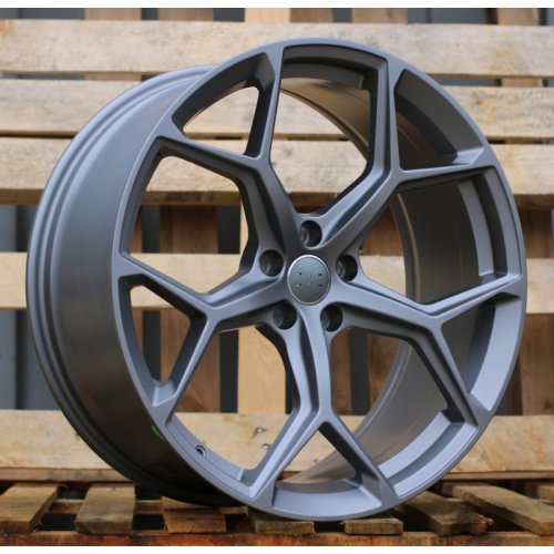 Alu kola Racing Line I5598, 19x8.5 5x112 ET32, šedivá (zátěžová)