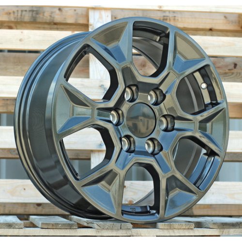 Alu kola Racing Line H3485F, 18x8 6x139.7 ET50, Šedivá (zátěžová)