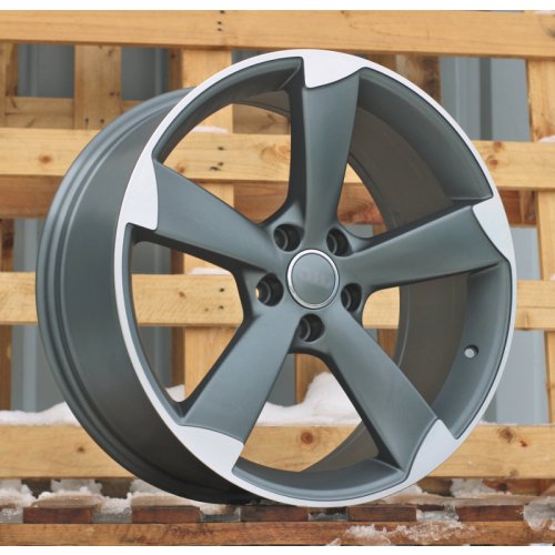 Alu kola Racing Line BK217, 18x8 5x112 ET45, saténová šedá