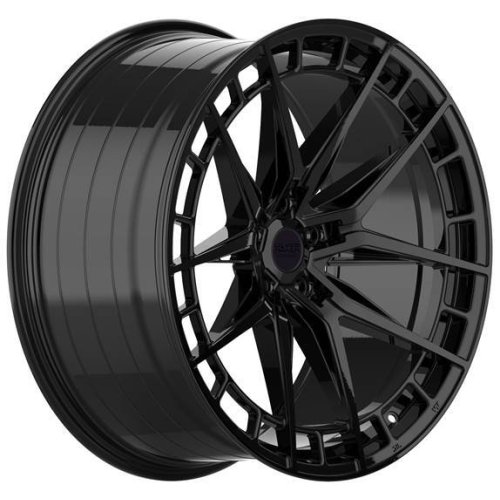 Alu kola Haxer HX046F, 20x9 5x108 ET40, černá lesklá (zátěžová)