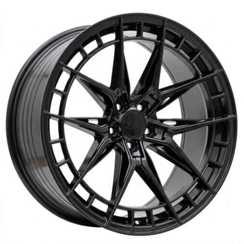 Alu kola Haxer HX046F, 20x9 5x108 ET40, černá lesklá (zátěžová)
