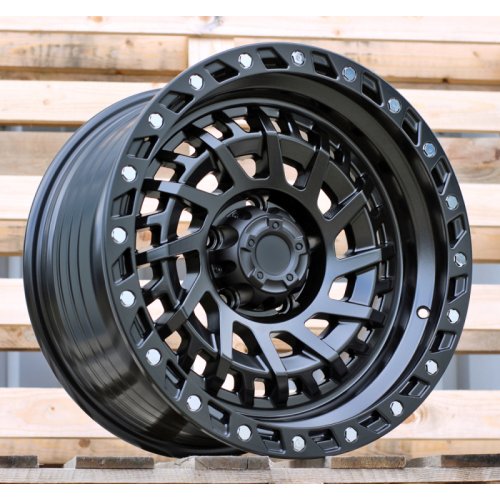 Alu kola Racing Line FBX463, 17x9 5x127 ET-5, černá matná (zátěžová)