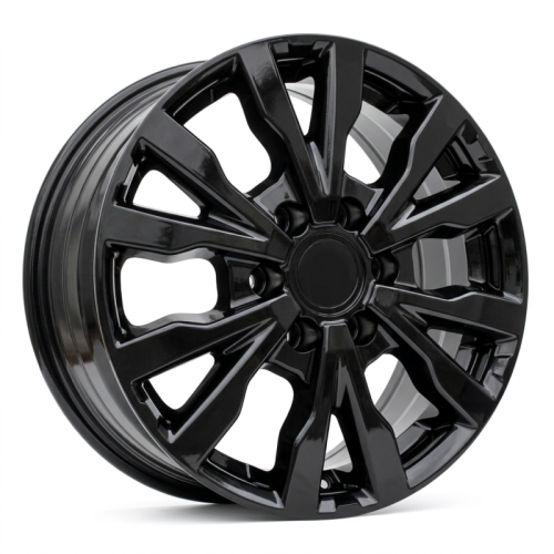 Alu kola Racing Line B3025, 16x6.5 6x120 ET50, černá lesklá (zátěžová)